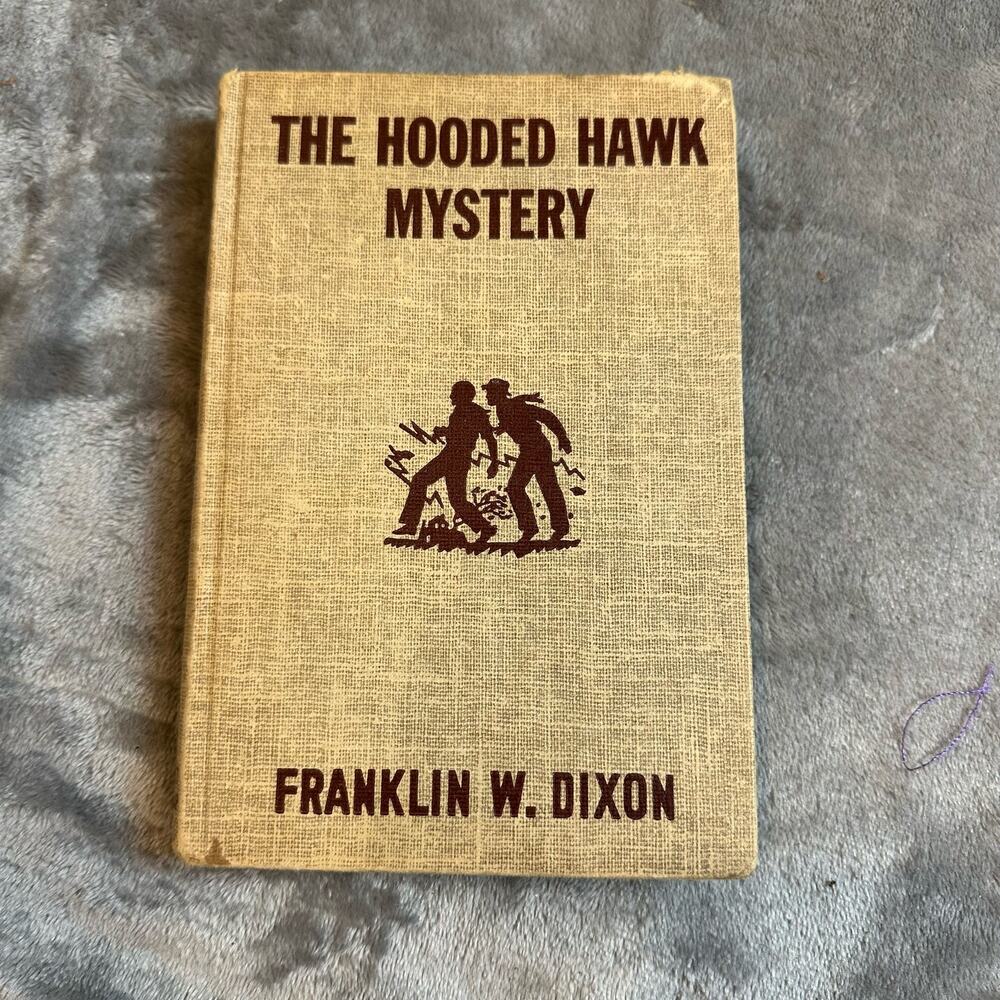 The Hooded Hawk Mystery Vintage Hardcover Book Hardy Boys 1954